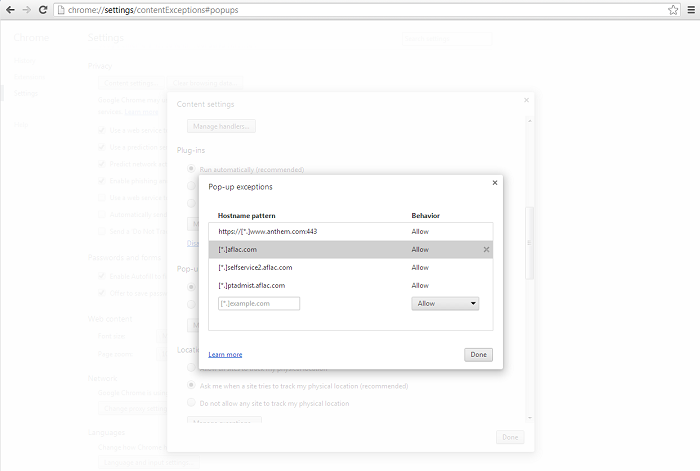 browser screen shot
